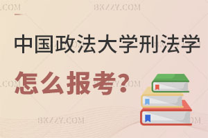 中國政法大學刑法學在職研究生怎么報考?