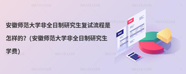 安徽師范大學非全日制研究生復試流程是怎樣的?(安徽師范大學非全日制研究生學費)